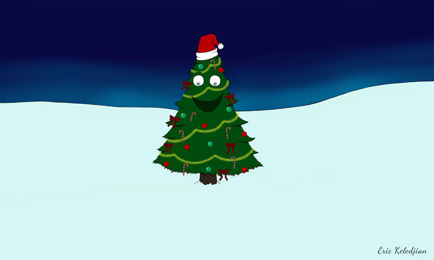 Holiday Advent Calendar - Part Of A Daily Drawing Challenge