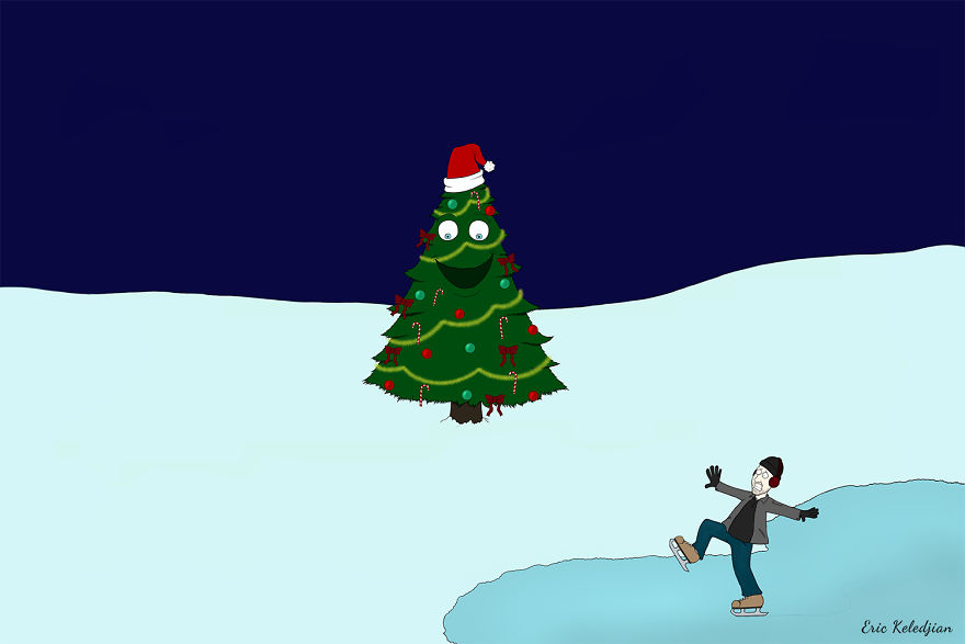 Holiday Advent Calendar - Part Of A Daily Drawing Challenge