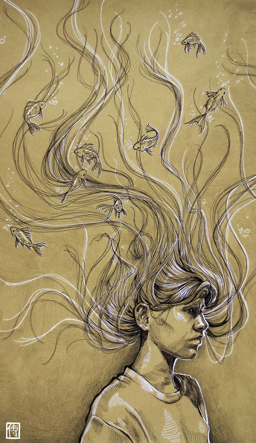 I Portrayed My Best Friend's Emotions By Drawing Them