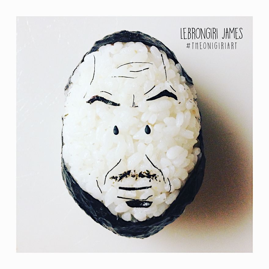 Sushi Chef From Milan, Italy Creates #theonigiriart