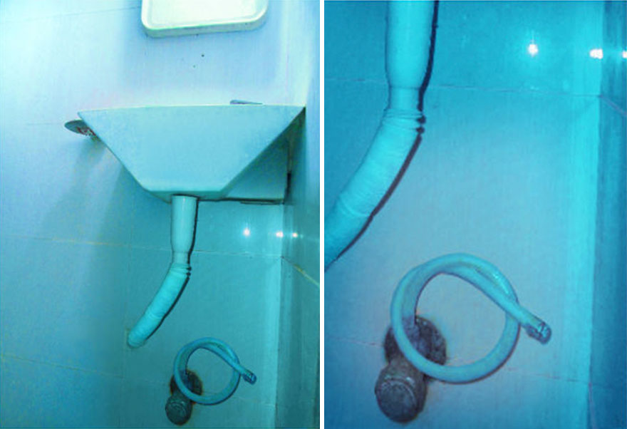 Your Plumbing Is Showing! Office WC Fail