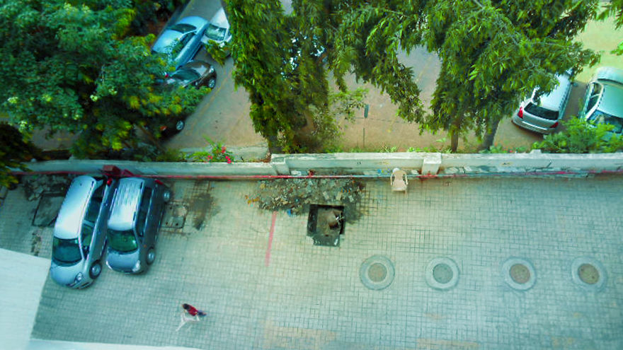 Parking On Poop (Parking Lot Is On The 'Septic Tank')