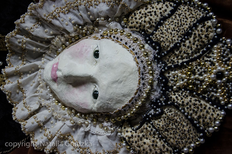 Face Bags, Wearable Art Face Bags, Wearable Art