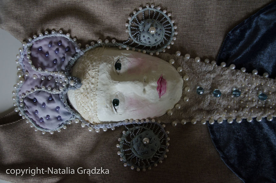 Face Bags, Wearable Art Face Bags, Wearable Art