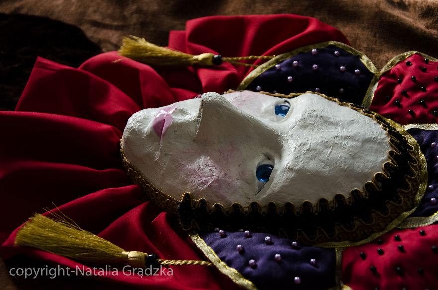 Face Bags, Wearable Art Face Bags, Wearable Art