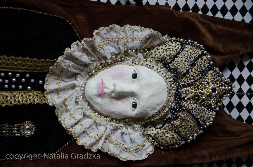 Face Bags, Wearable Art Face Bags, Wearable Art