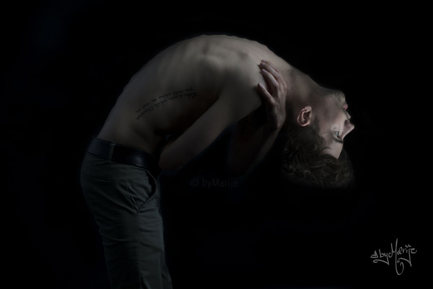 Bending In Impossible Positions, Trying To Fit In