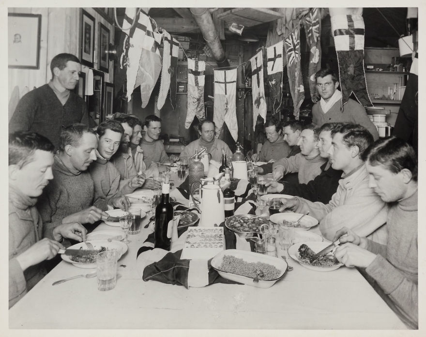 Capt. Scott's Last Birthday Dinner