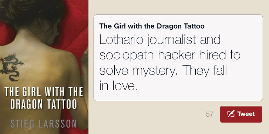 America’s Best Novels In 140 Characters Or Less