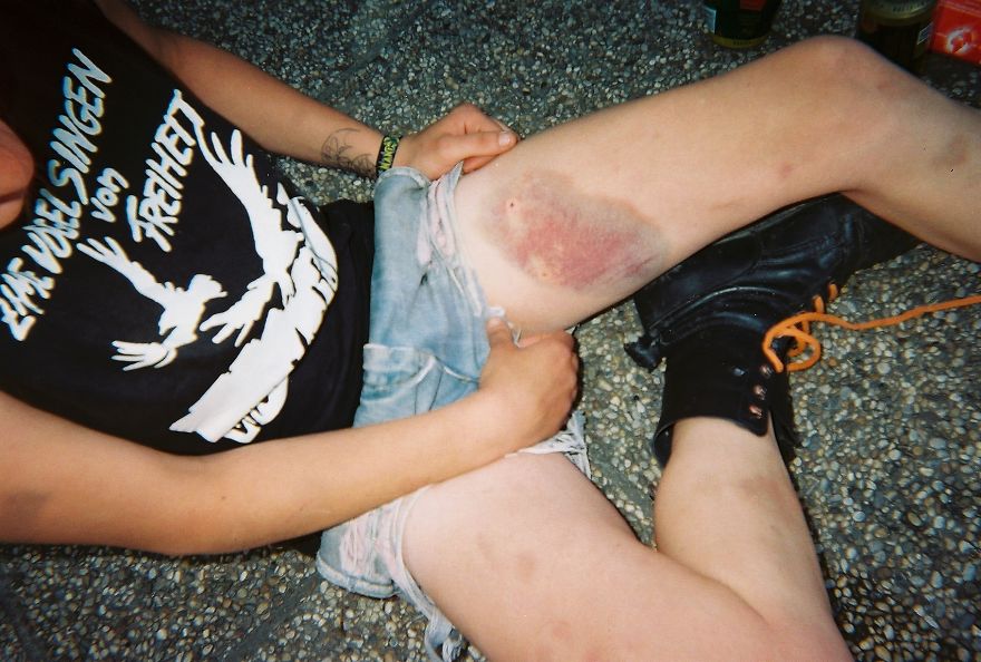 I Gave Single-Use Cameras To Viennese Punks To Capture Moments Of Their Life