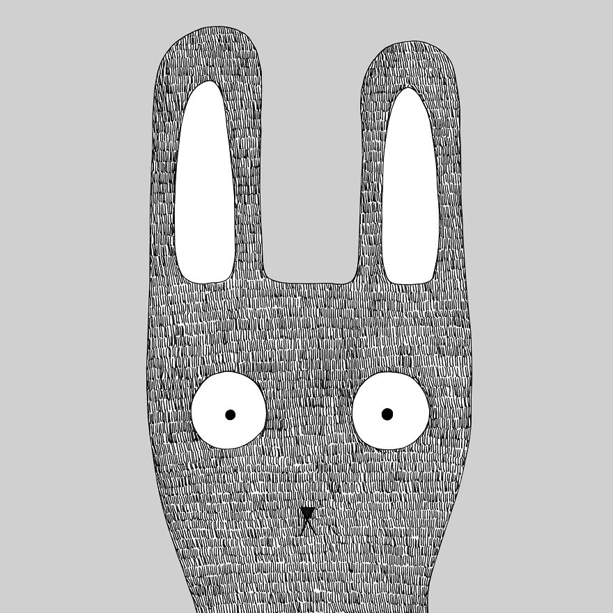 Monsters, Bunnies, And Other Characters Together In This Little Friday Universe