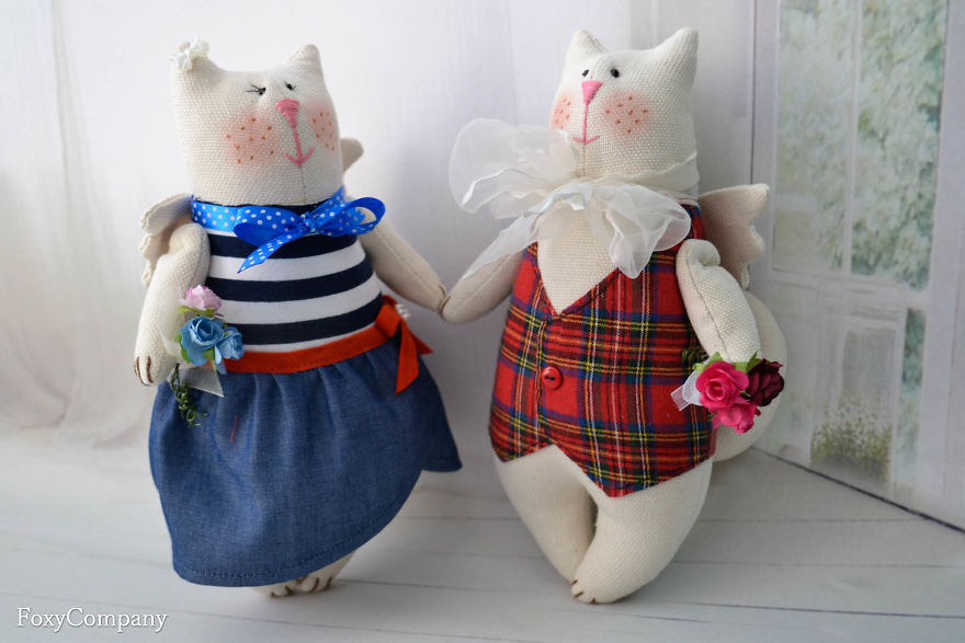 Handmade Dolls And Toys By Russian Artist Team