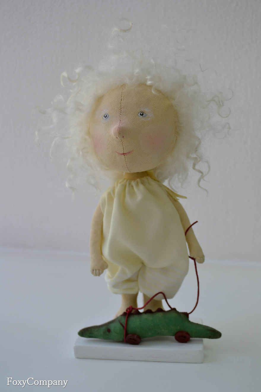 Handmade Dolls And Toys By Russian Artist Team