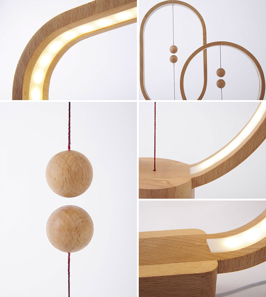 This Lamp Has A Levitating Switch