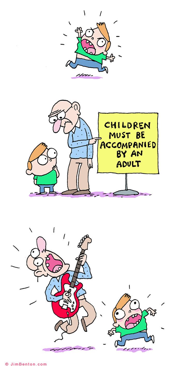 Here Are Nine Of My Favorite Cartoons I Did With Kids As The Subject.