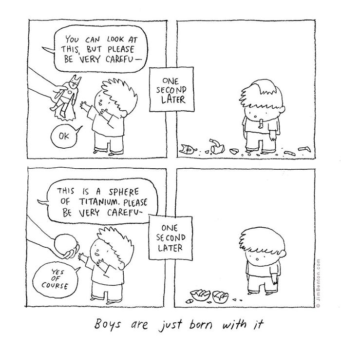 Here Are Nine Of My Favorite Cartoons I Did With Kids As The Subject.