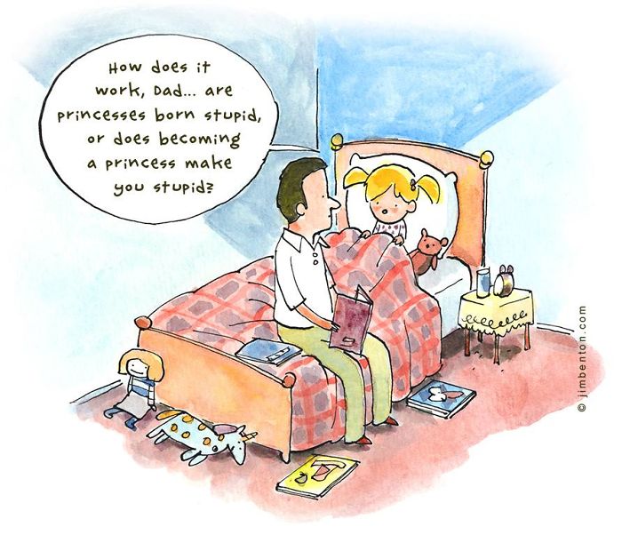 Here Are Nine Of My Favorite Cartoons I Did With Kids As The Subject.