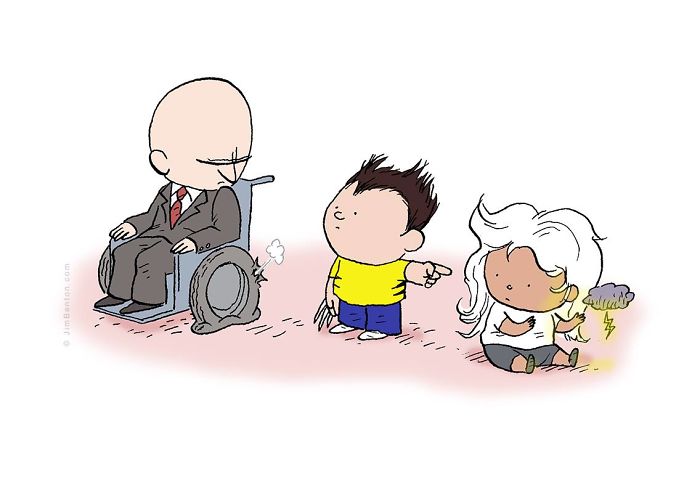 Here Are Nine Of My Favorite Cartoons I Did With Kids As The Subject.