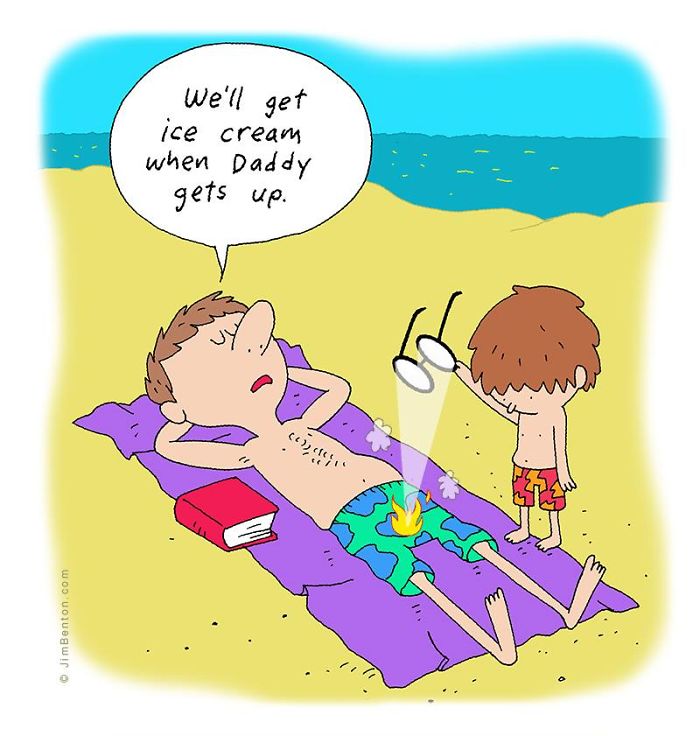 Here Are Nine Of My Favorite Cartoons I Did With Kids As The Subject.