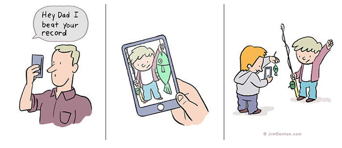 Here Are Nine Of My Favorite Cartoons I Did With Kids As The Subject.