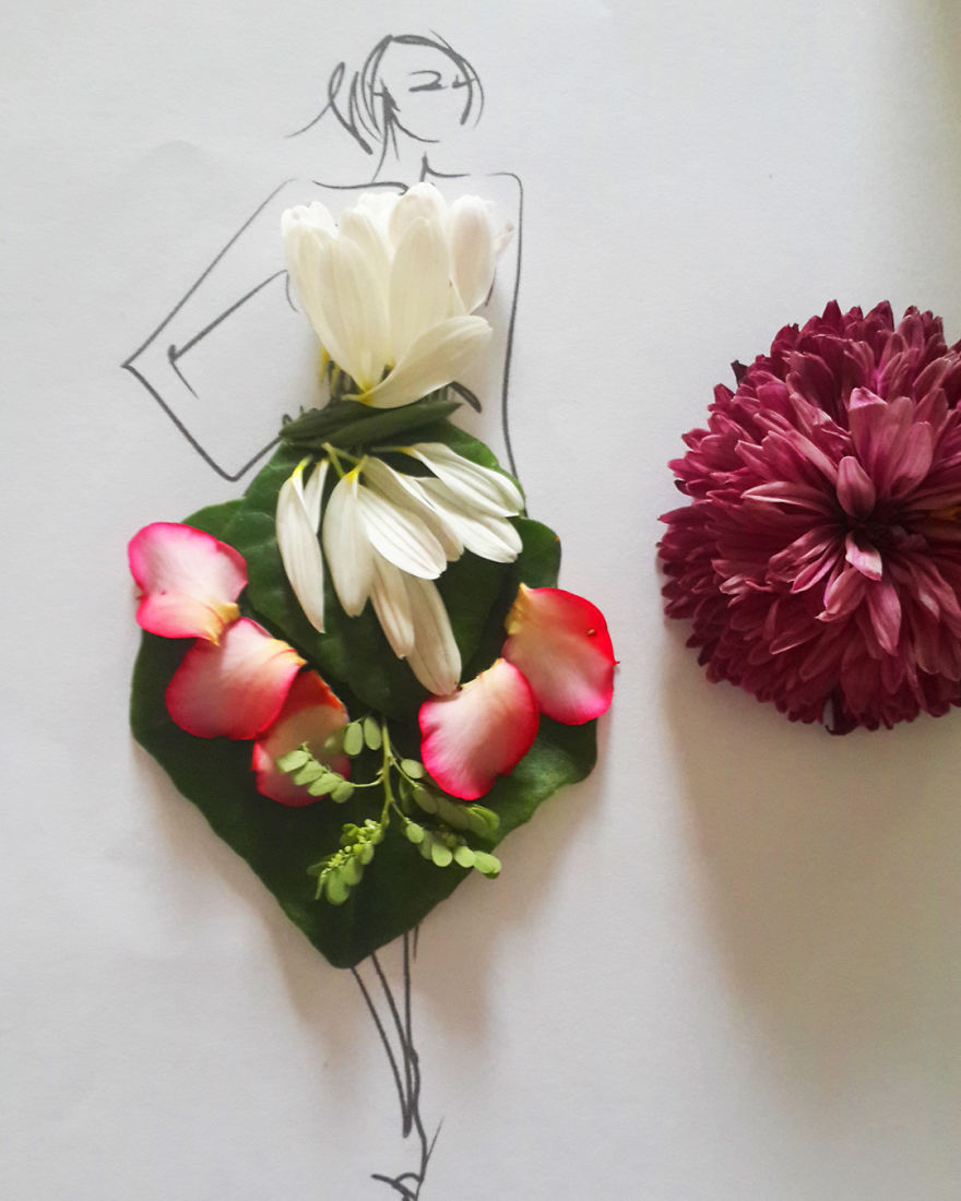 I Create Stunning Couture Gowns And Dresses With Flowers