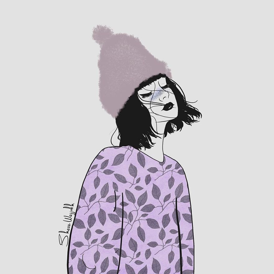 I Illustrate Woman's Inner World