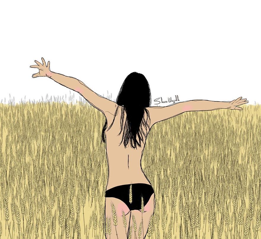 I Illustrate Woman's Inner World