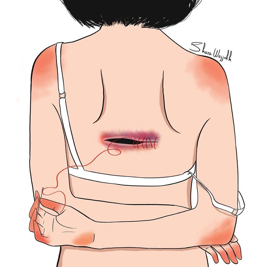 I Illustrate Woman's Inner World