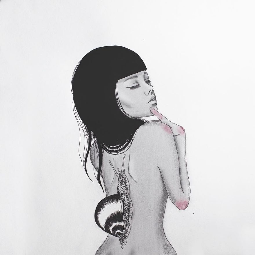 I Illustrate Woman's Inner World