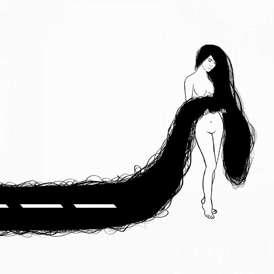 I Illustrate Woman's Inner World