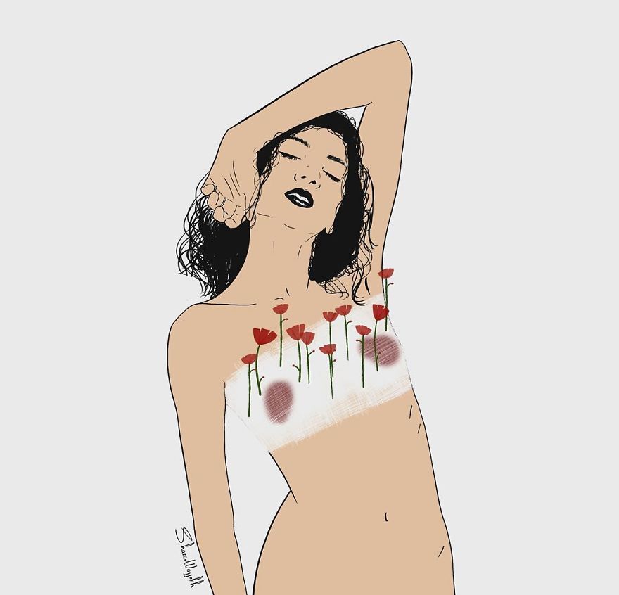 I Illustrate Woman's Inner World