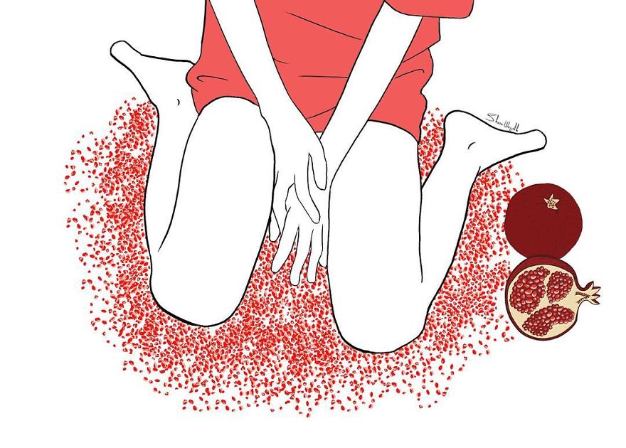 I Illustrate Woman's Inner World