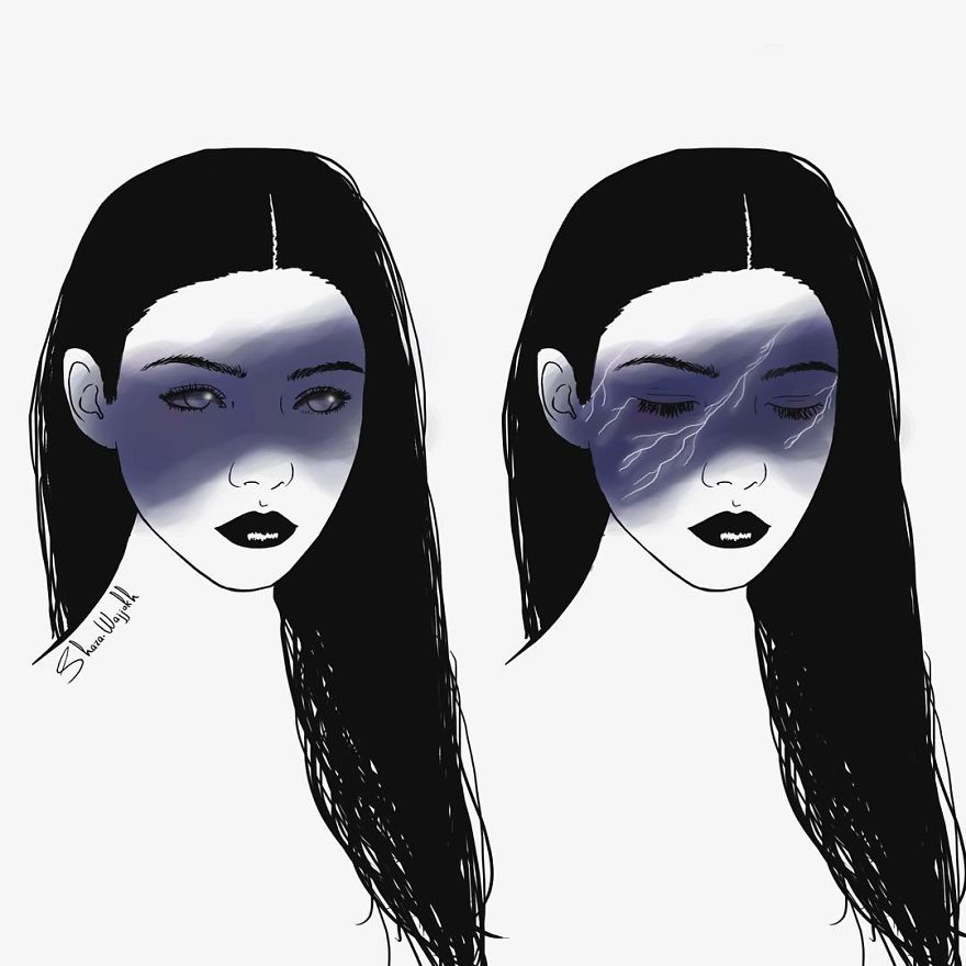 I Illustrate Woman's Inner World