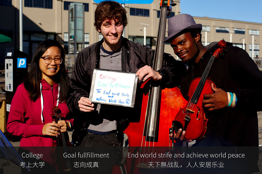 I Asked 100 People In Shanghai And San Francisco What They Wished For The New Year