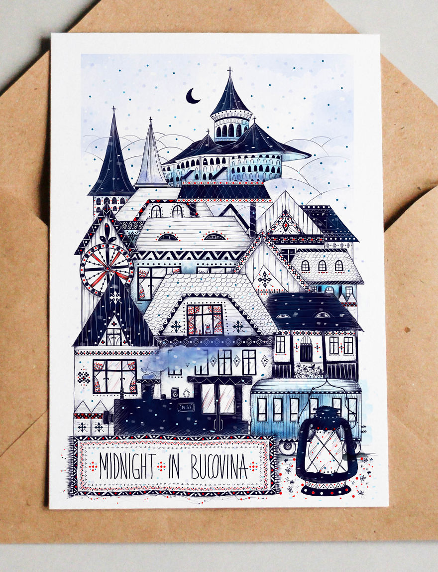 Midnight In Bucovina, Romania