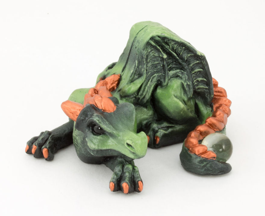 I Make Happy Dragon Sculptures To Make People Happy!