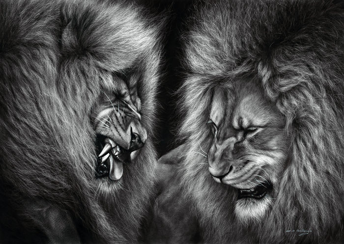 I Paint It With Oil On Paper! It Is An Exceptionally Rare Technique