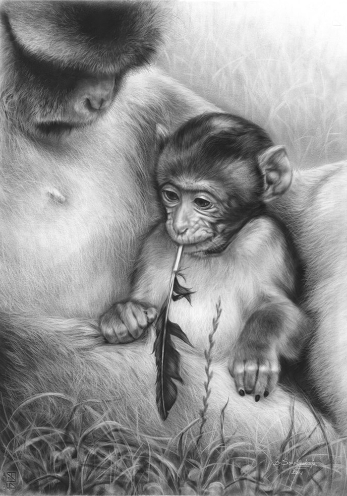 I Paint It With Oil On Paper! It Is An Exceptionally Rare Technique