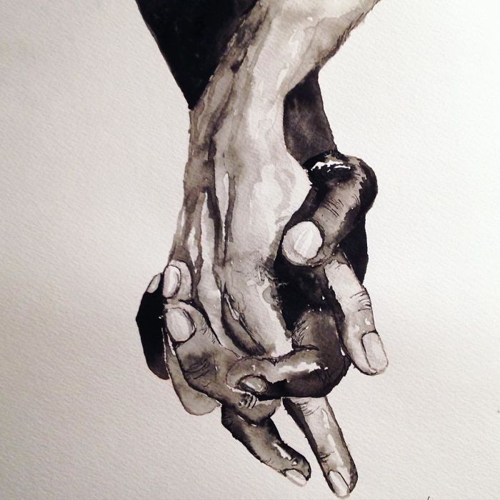 I Paint Watercolor Blendscapes Turning Portraits Into Stories I Paint Watercolor Blendscapes Turning Portraits Into Stories