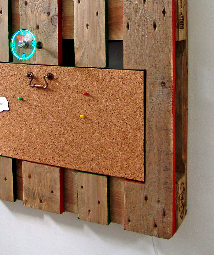 I Transformed Pallets Into A Functional Wall Decoration