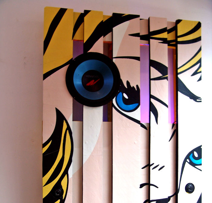 I Transformed Pallets Into A Functional Wall Decoration