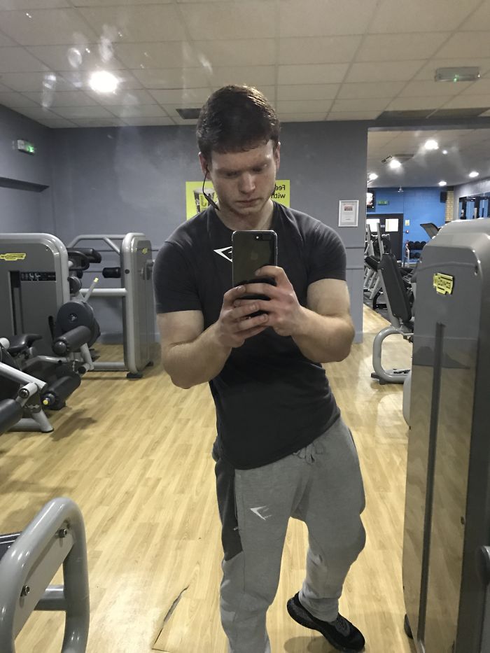 I Didn't Like The Way I Looked, And With In A Year At The Gym And Eating Healthily And Properly I Noticed A Change, And That's Why I Stick At It To This Day!