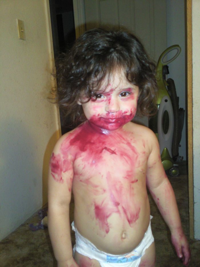 Everyone Was Asleep When I Came Home From World. Scared The Crap Out Of Me. I Haven't Bought Lipstick In A While.