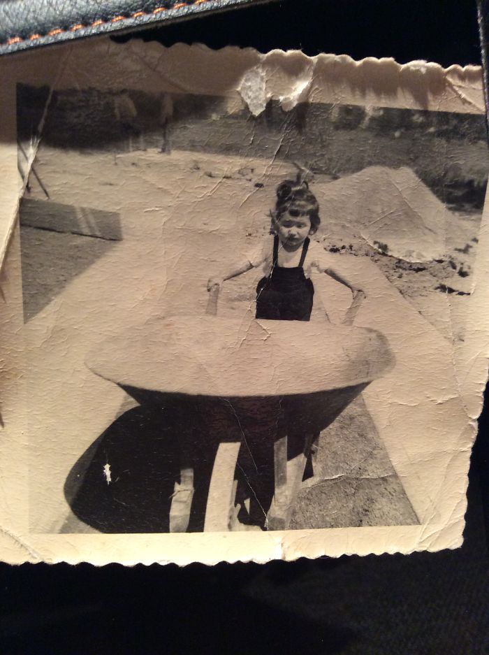 Guess I Was Meant To Love Home Remodeling And Construction Industry .. Me In 1951 Helping My Dad With New Garage !!