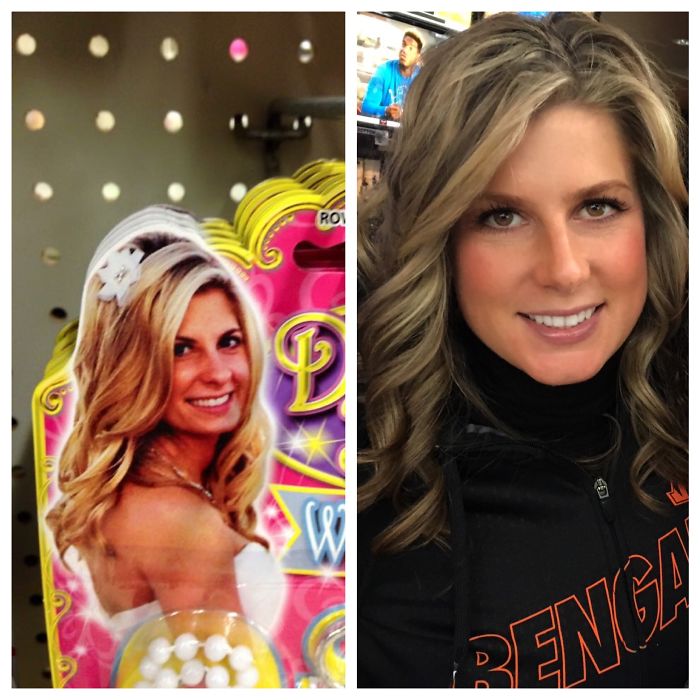 Haven't Met My Doppelgänger Face To Face Yet But I See She Had A Modeling Career!