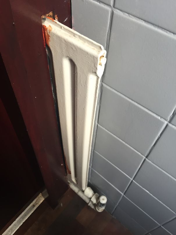 Radiator Too Big? No Problem, Just Go Through The Door!!