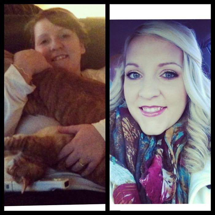 2011 To 2015. Kind Of Amazing What Hair, Makeup, And 50 Pounds Will Do For A Person😂