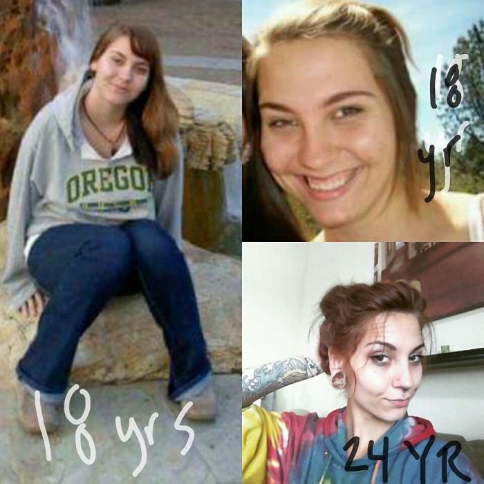 Senior Year @ Almost 200lbs, To Now @24 And 140lbs. I Feel Loads Better. Totally Blossomed Late...