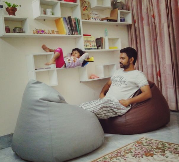 Because Relaxing In A Sofa Was Too Mainstream!