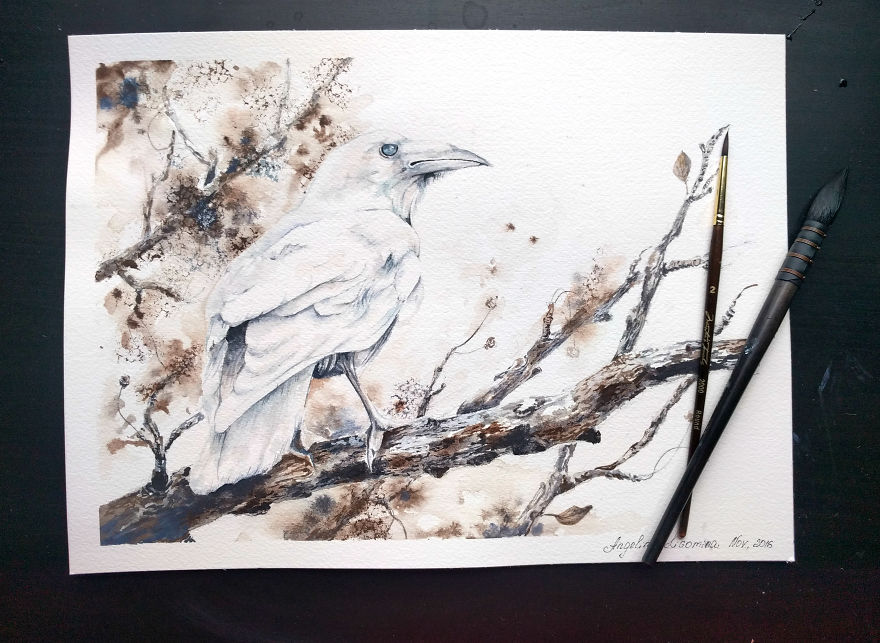 Watercolor Birds To Celebrate My First Anniversary Of Painting With Watercolor Watercolor Birds To Celebrate My First Anniversary Of Painting With Watercolor